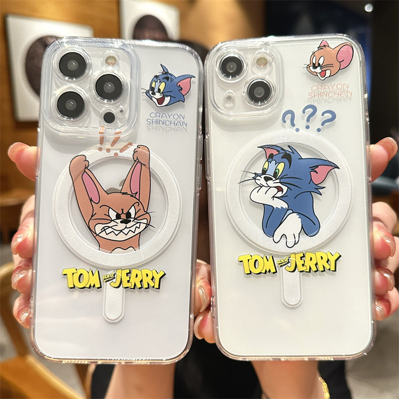 New Original Tom and Jerry MagSafe Compatible Phone Case