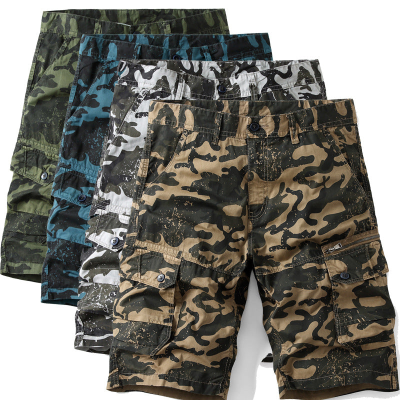 2024 summer men's camouflage shorts