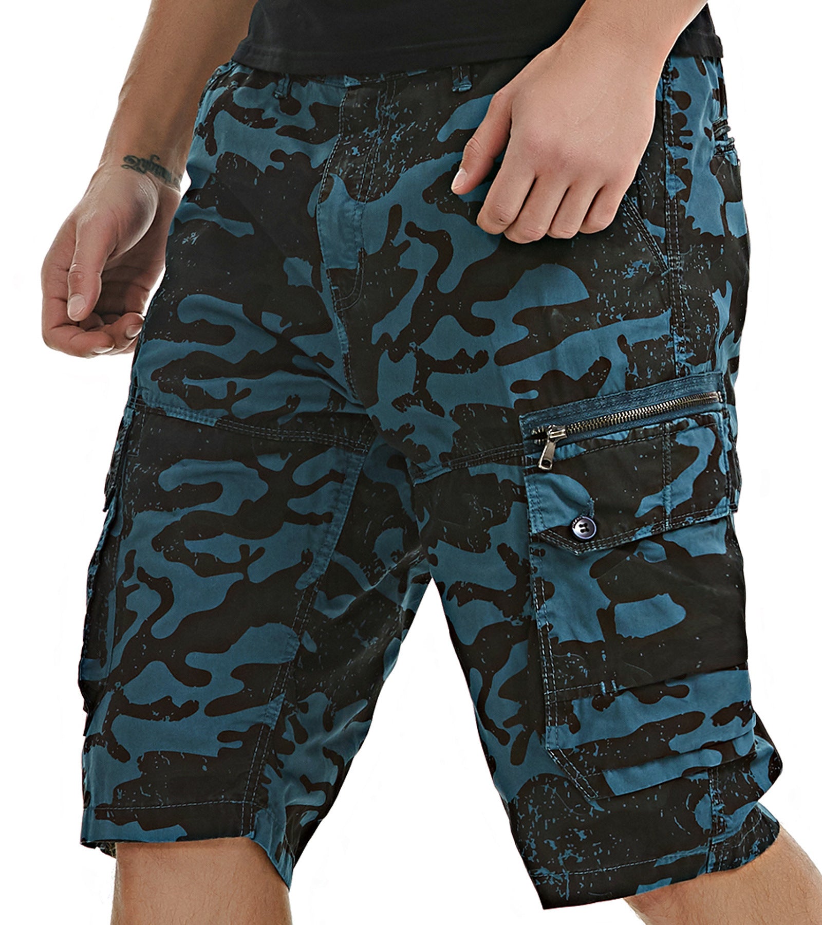 2024 summer men's camouflage shorts