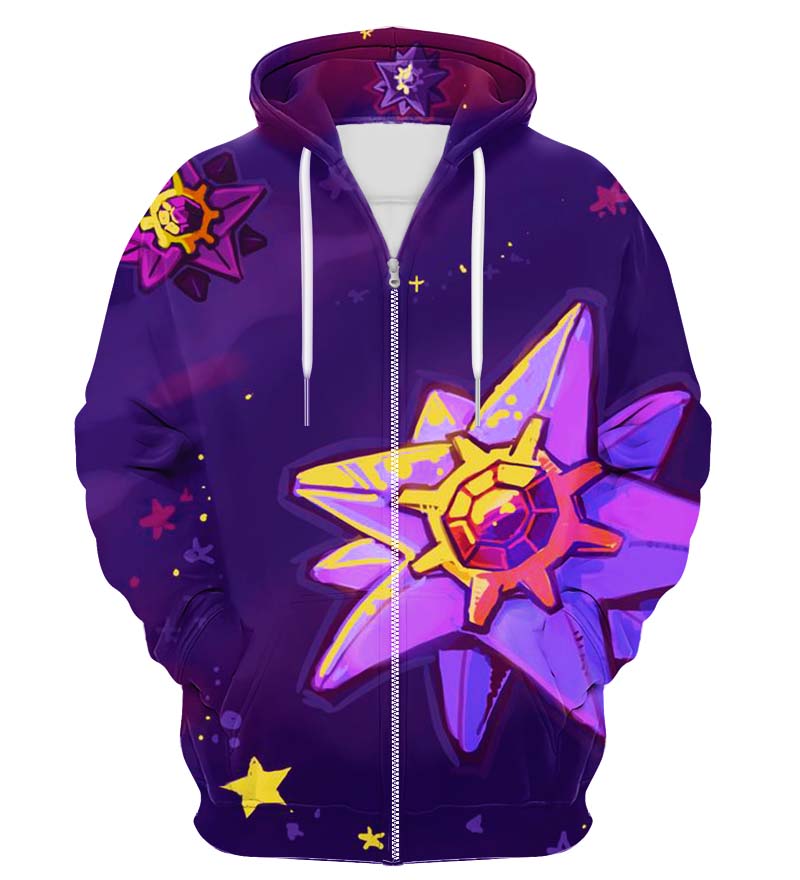 Colorful X-Ray Zip Up Hoodie