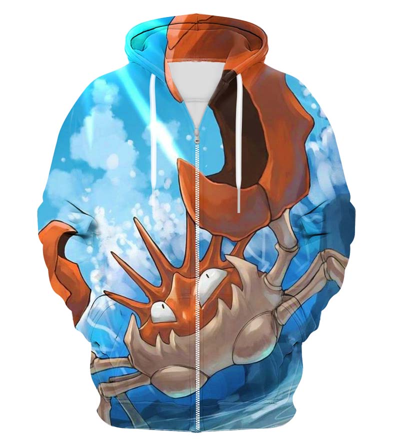 Colorful X-Ray Zip Up Hoodie