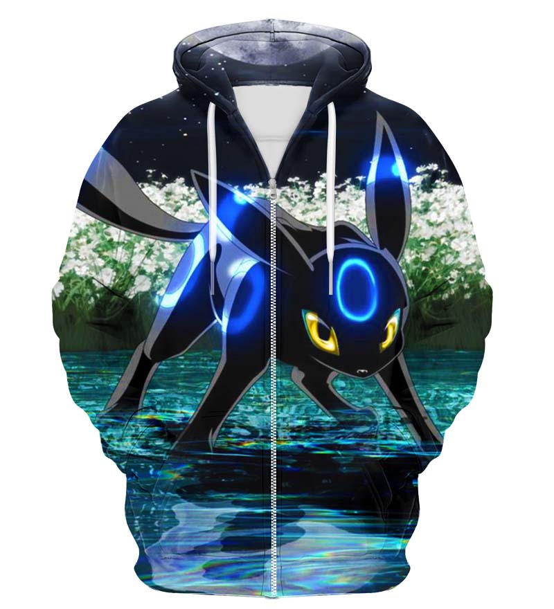 Colorful X-Ray Zip Up Hoodie