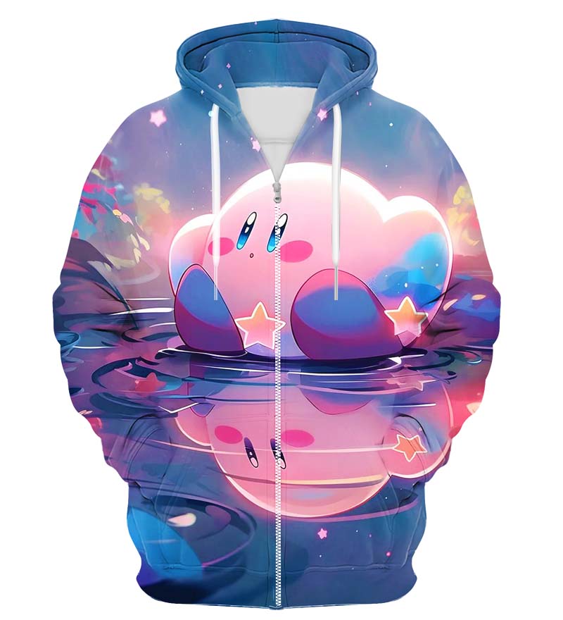 Colorful X-Ray Zip Up Hoodie