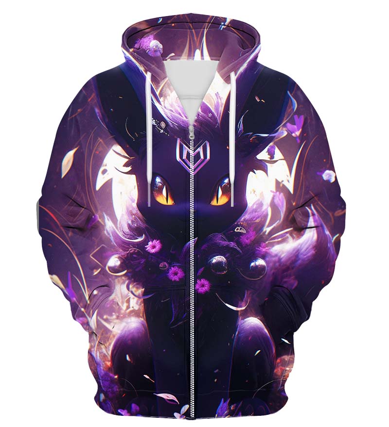 Colorful X-Ray Zip Up Hoodie