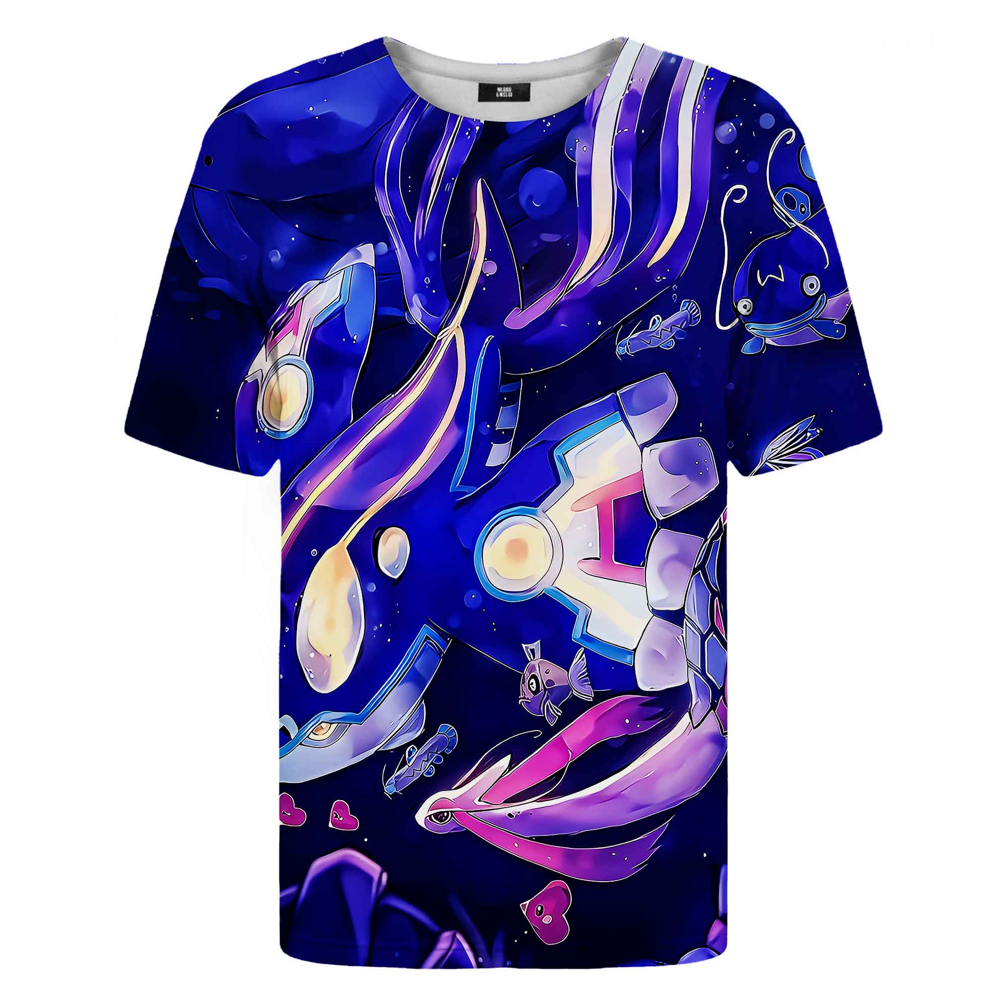 Colorful Cartoon Pokemon T-Shirt