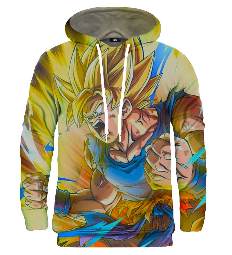 Son Goku Saiyan Power Hoodie