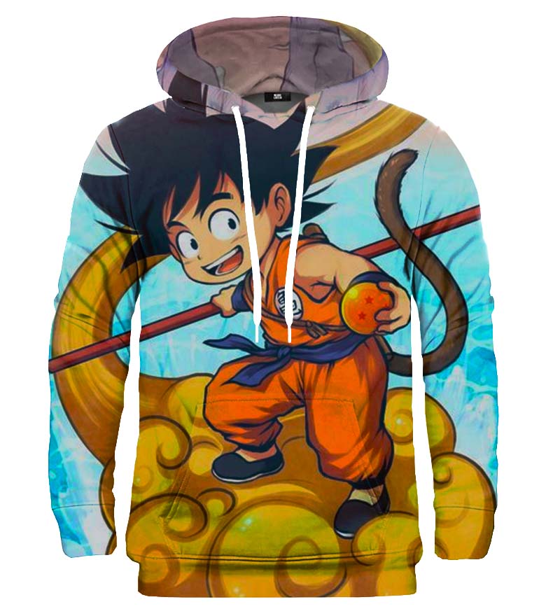 Kid goku on sales nimbus hoodie