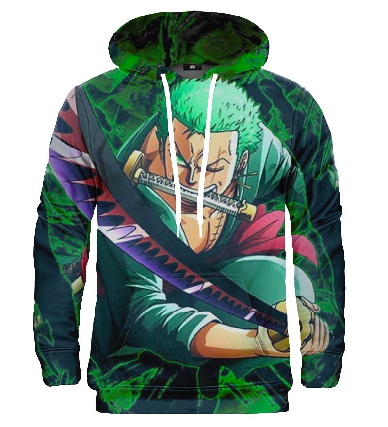 Adventure with Zoro Emblem Hoodie