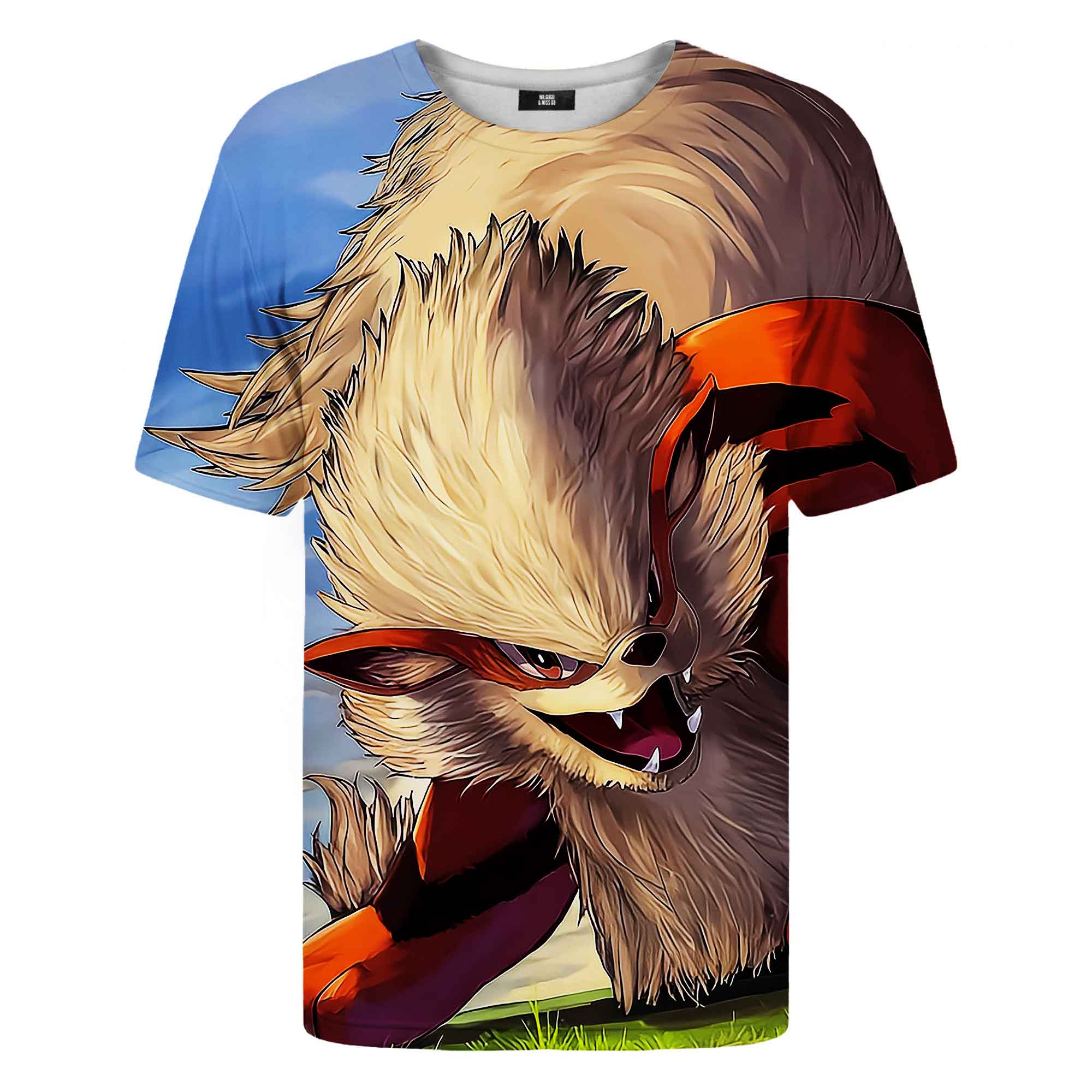 Colorful Cartoon Pokemon T-Shirt