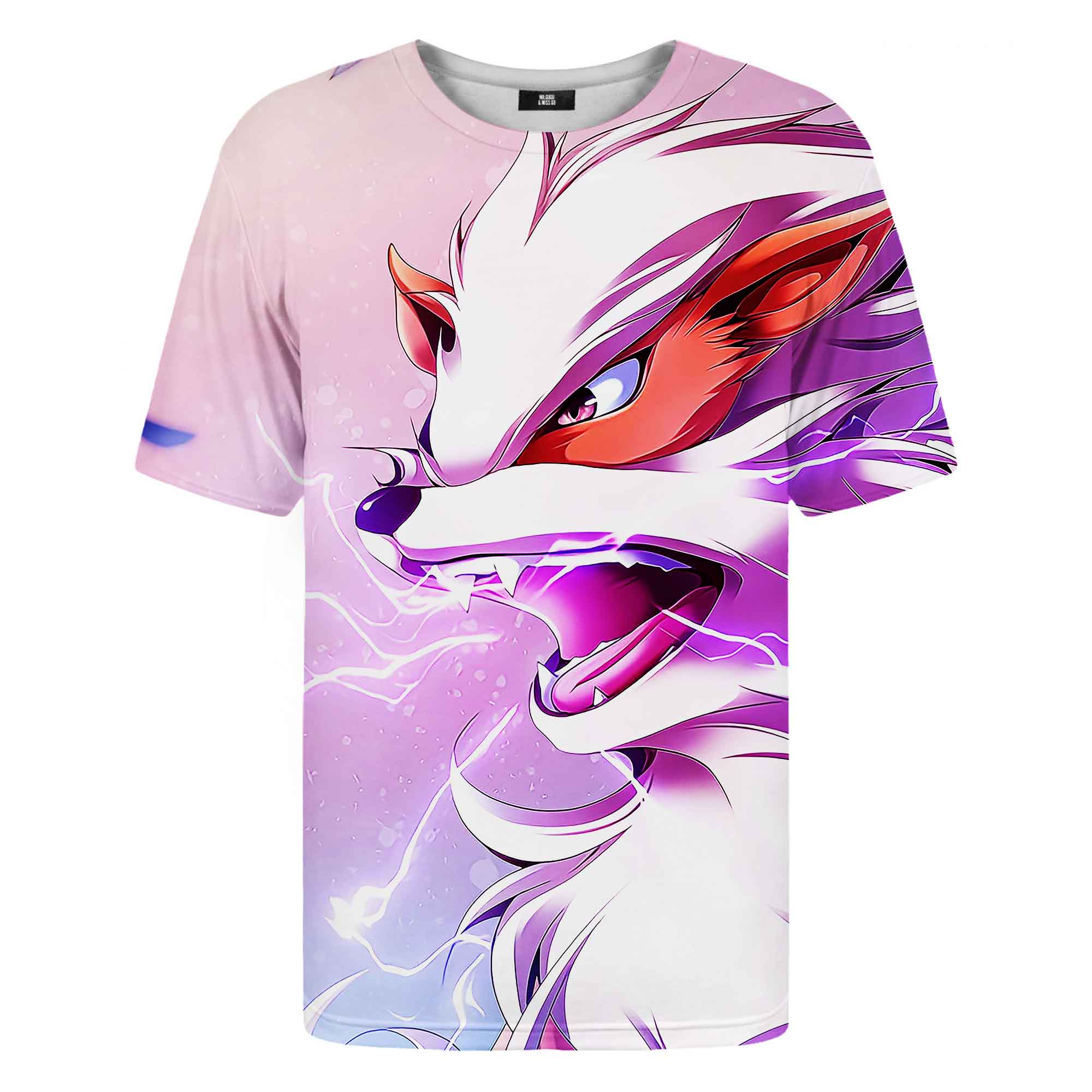 Colorful Cartoon Pokemon T-Shirt