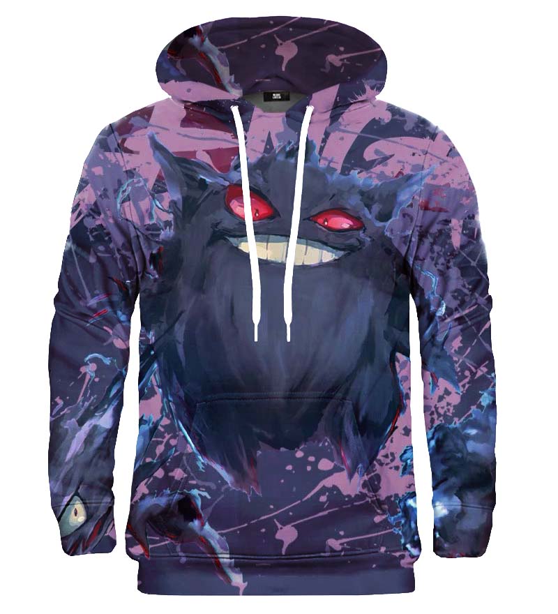 Spooky Gengar Style Hoodie