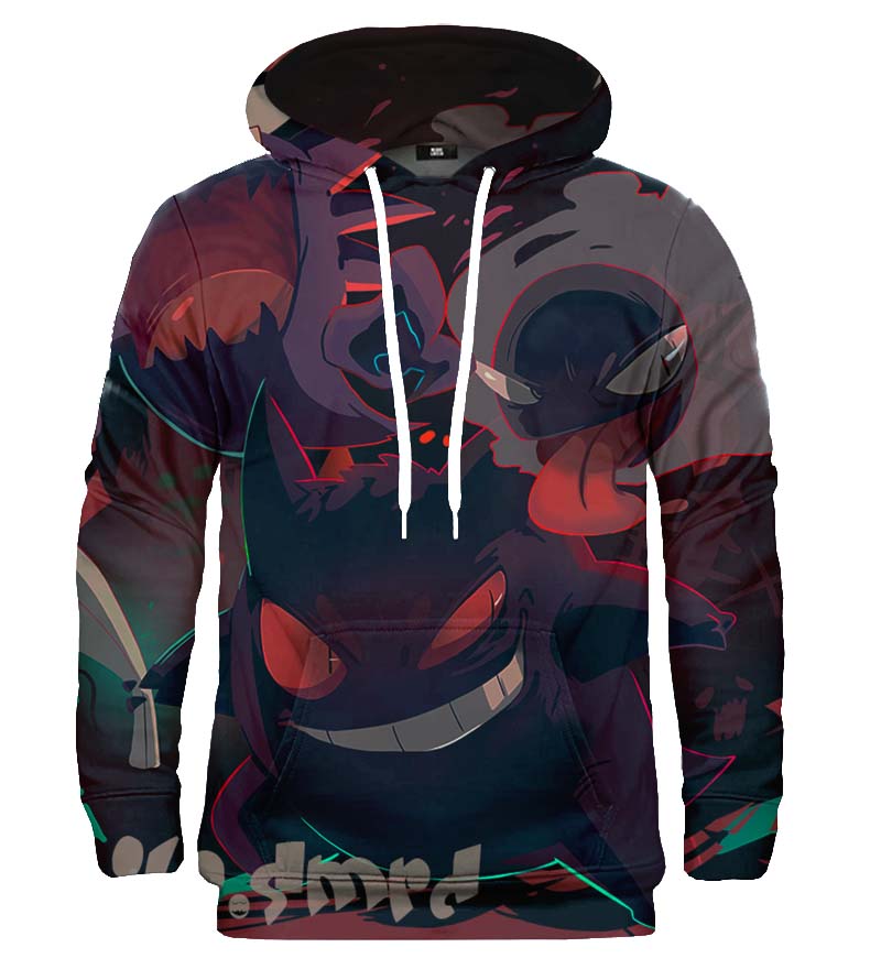 Spooky Gengar Style Hoodie