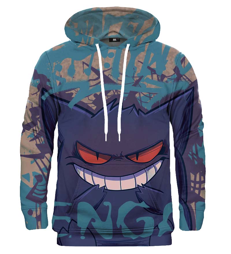 Spooky Gengar Style Hoodie