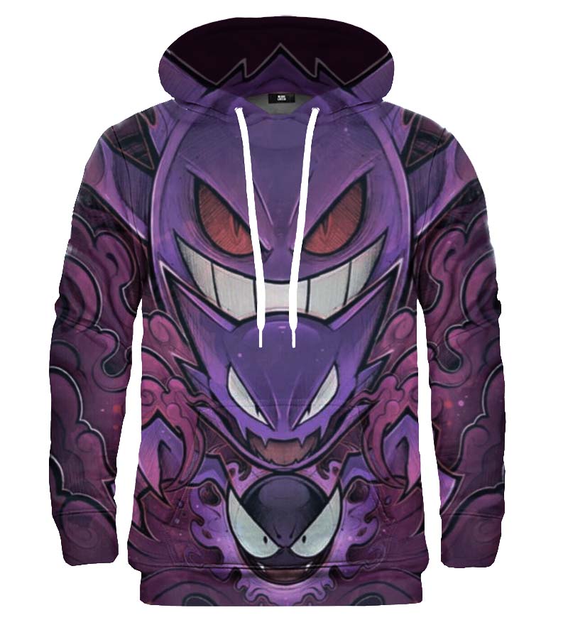 Spooky Gengar Style Hoodie