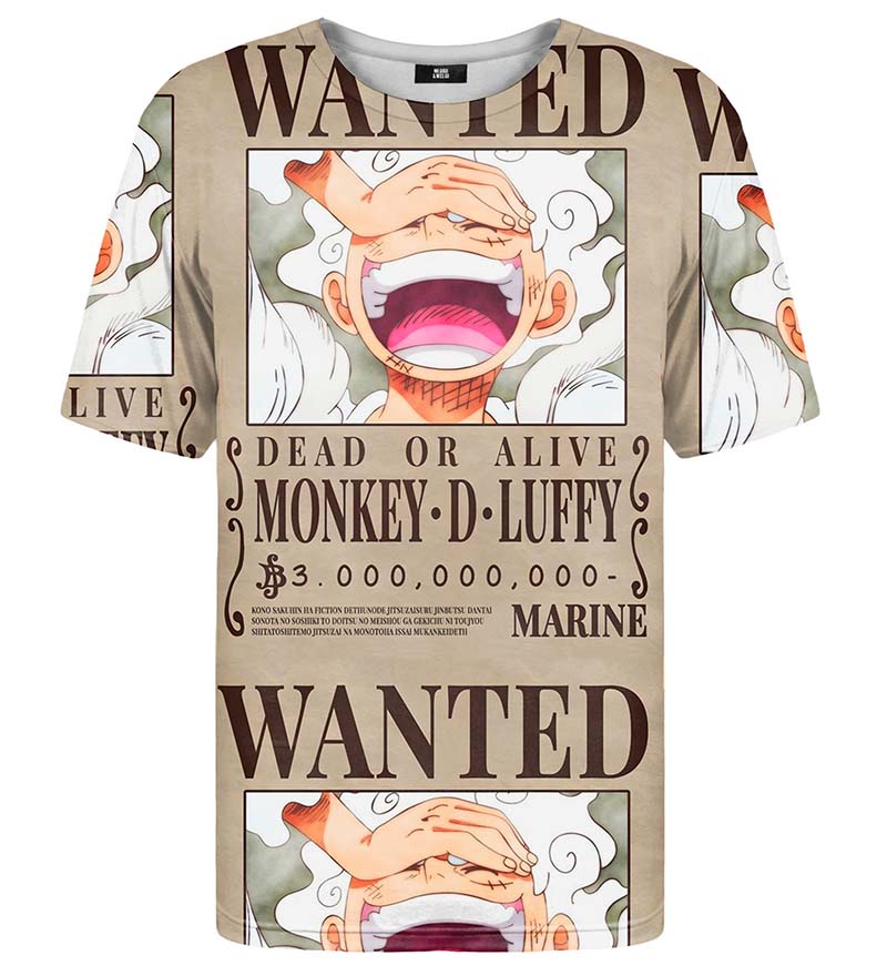 Luffy Print T-shirt