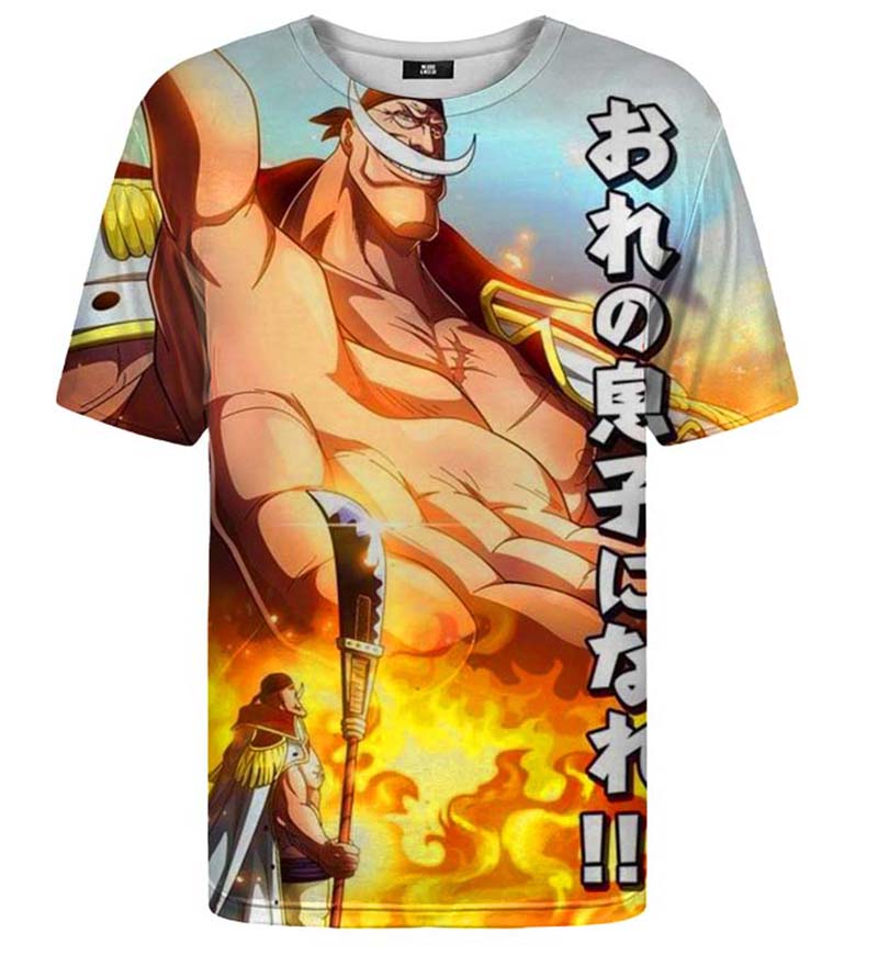 Whitebeard Pirate Captain T-shirt