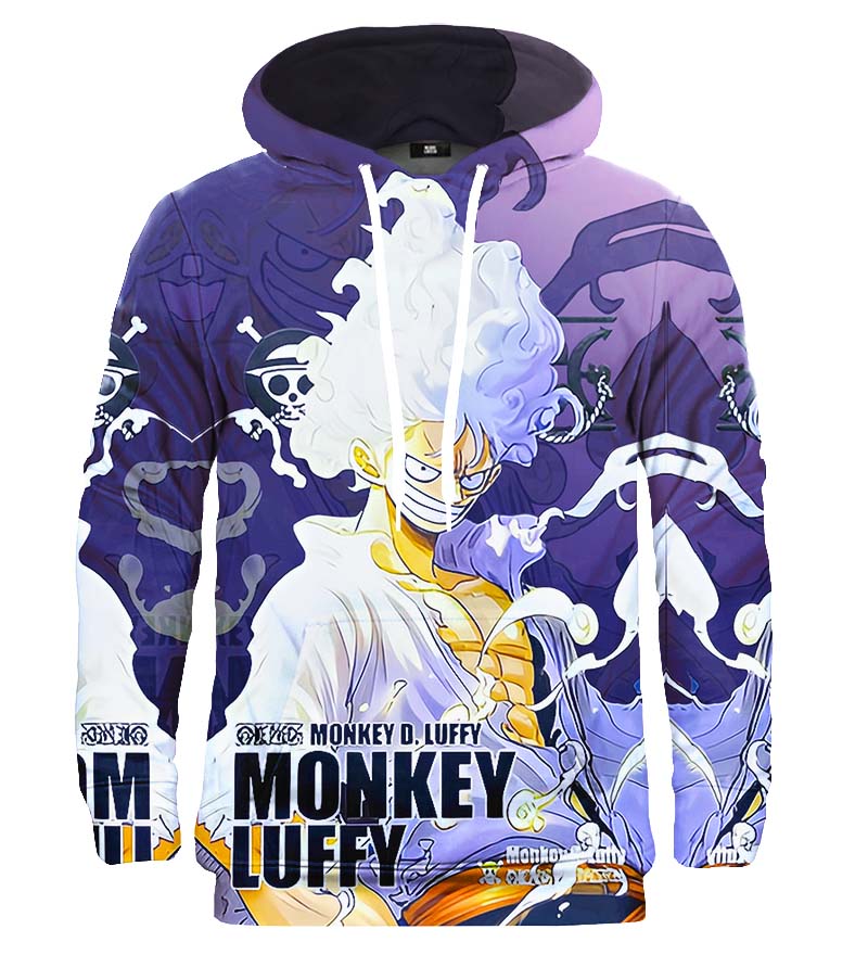 Pirate King Print Hoodie