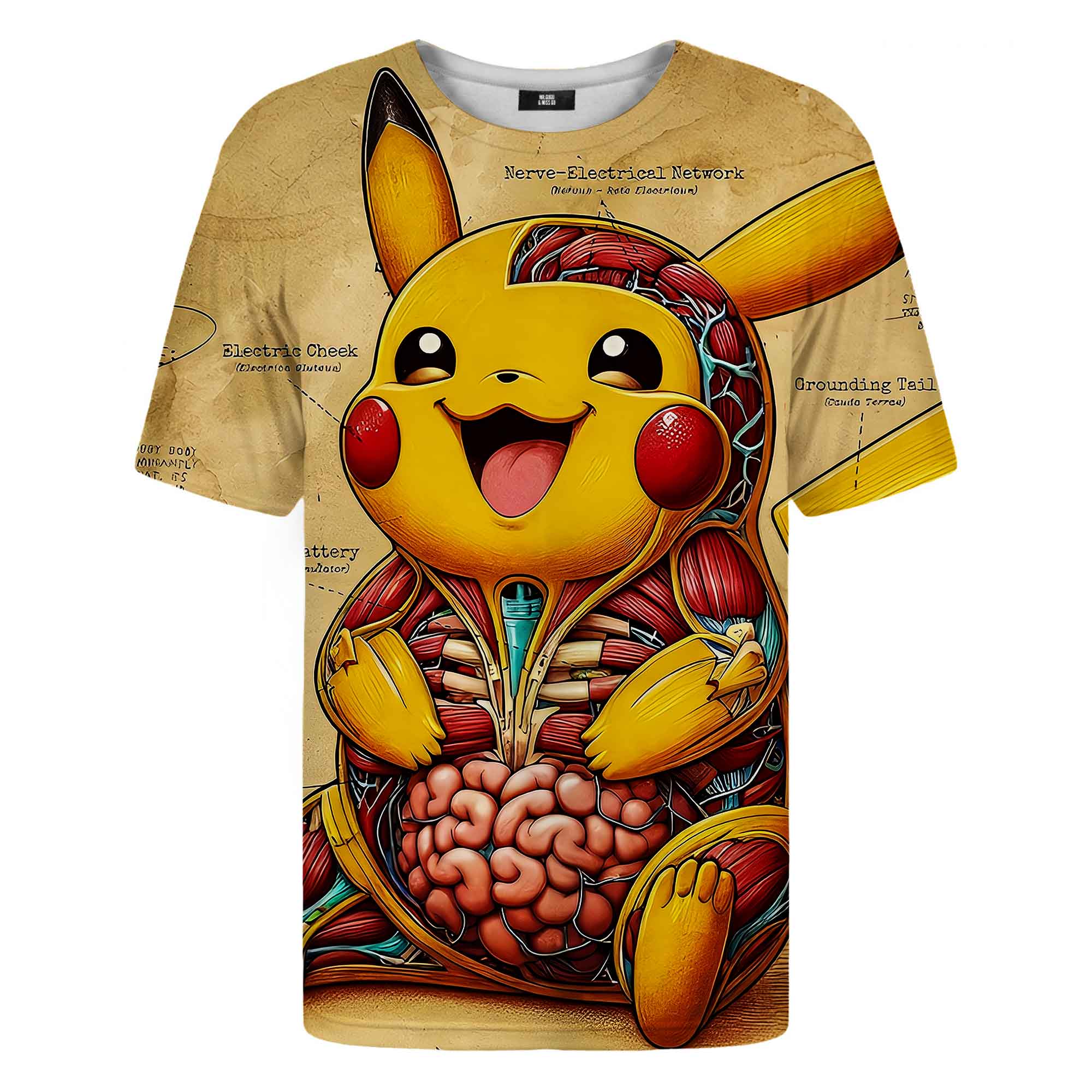 Colorful Cartoon Pokemon T-Shirt