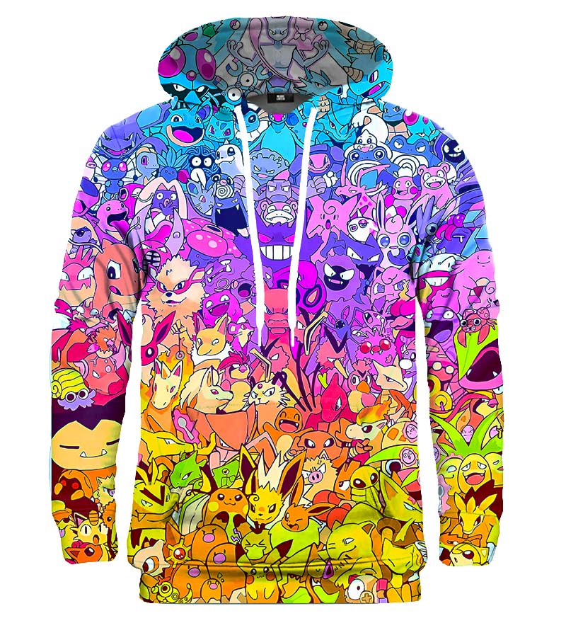 Colorful X-Ray hoodie