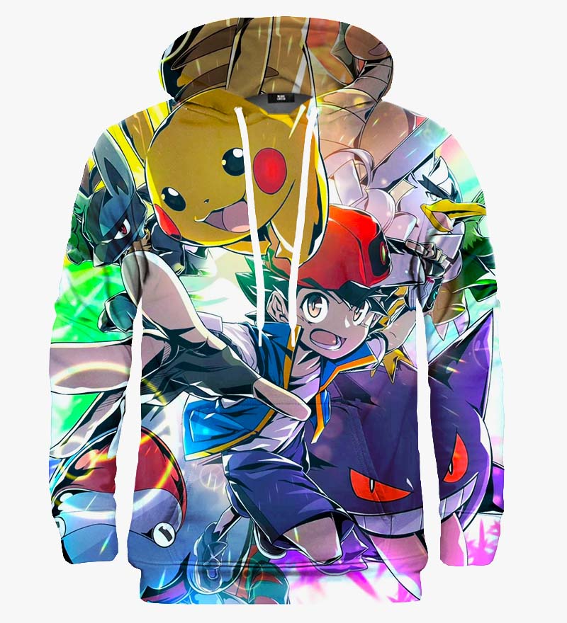 Colorful X-Ray hoodie