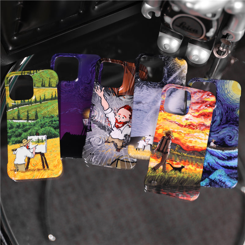 original Van Gogh famous painting mobile phone case