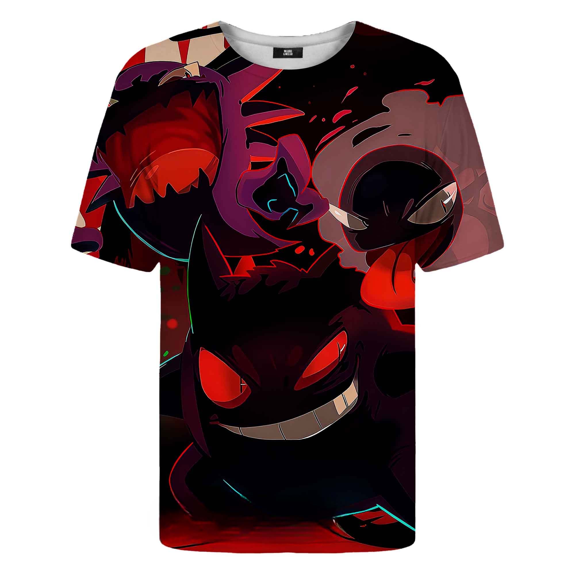 Colorful Cartoon Pokemon T-Shirt