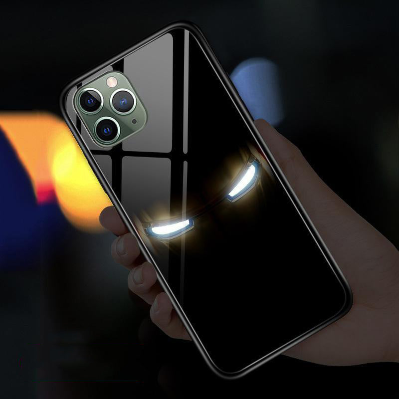 new original Iron Man luminous phone case