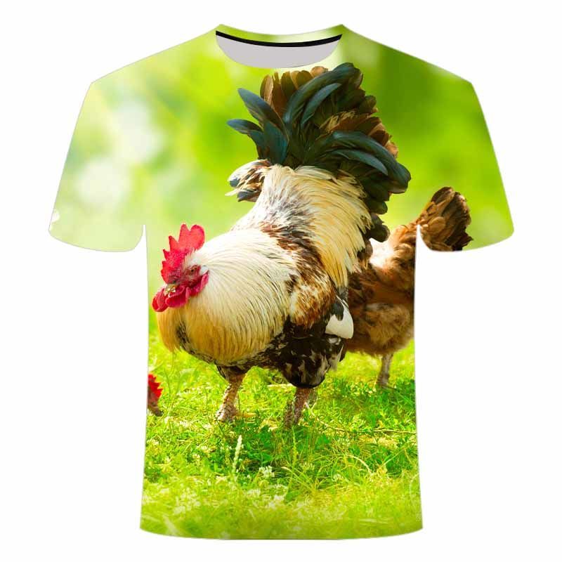 The latest hot-selling 3D healthy cotton T-shirt in summer 2024