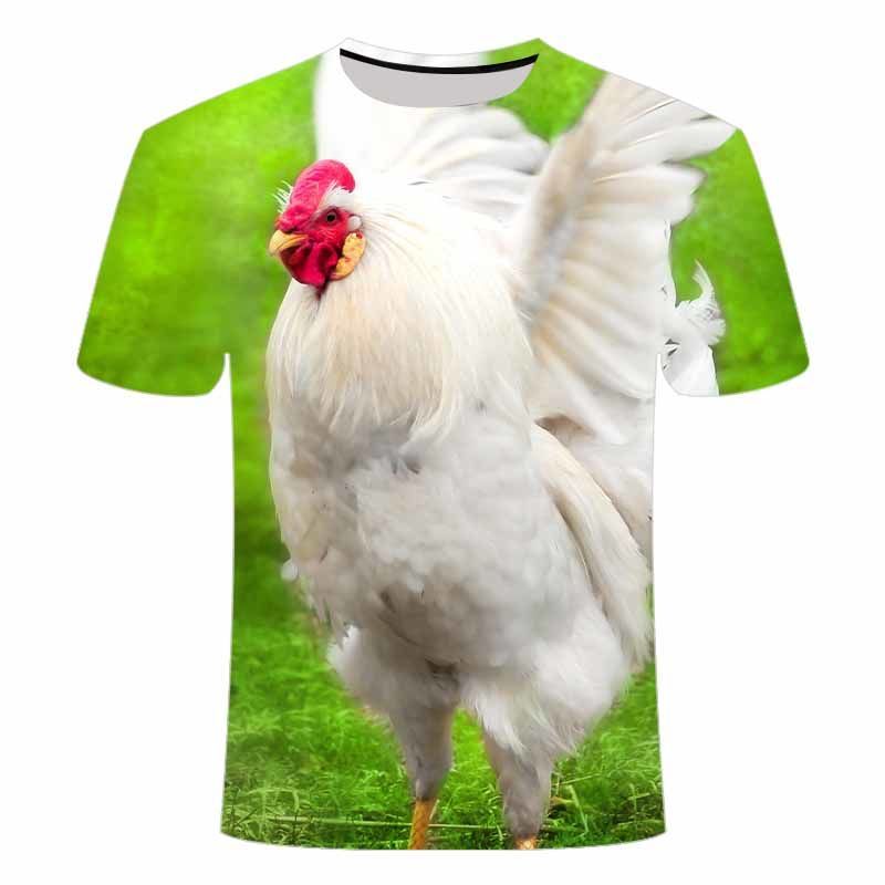 The latest hot-selling 3D healthy cotton T-shirt in summer 2024