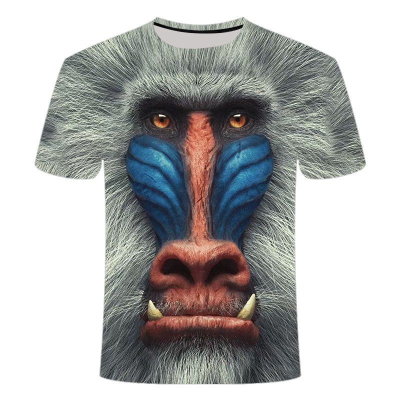 The latest hot-selling 3D healthy cotton T-shirt in summer 2024