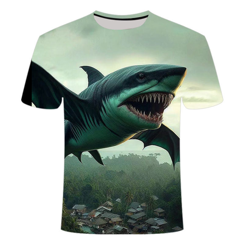 The latest hot-selling 3D healthy cotton T-shirt in summer 2024