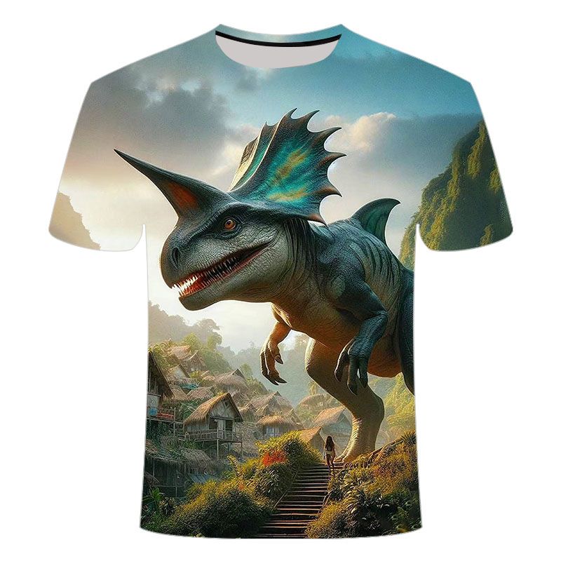 The latest hot-selling 3D healthy cotton T-shirt in summer 2024