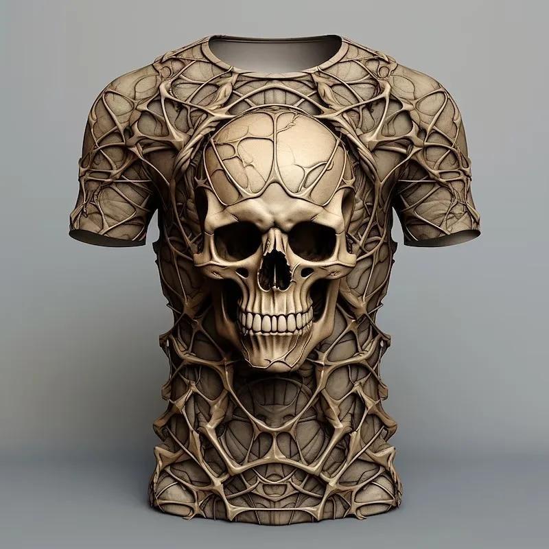 The latest hot-selling 3D healthy cotton T-shirt in summer 2024