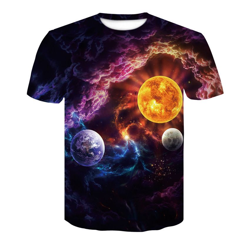 The latest hot-selling 3D healthy cotton T-shirt in summer 2024