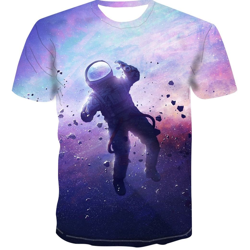 The latest hot-selling 3D healthy cotton T-shirt in summer 2024