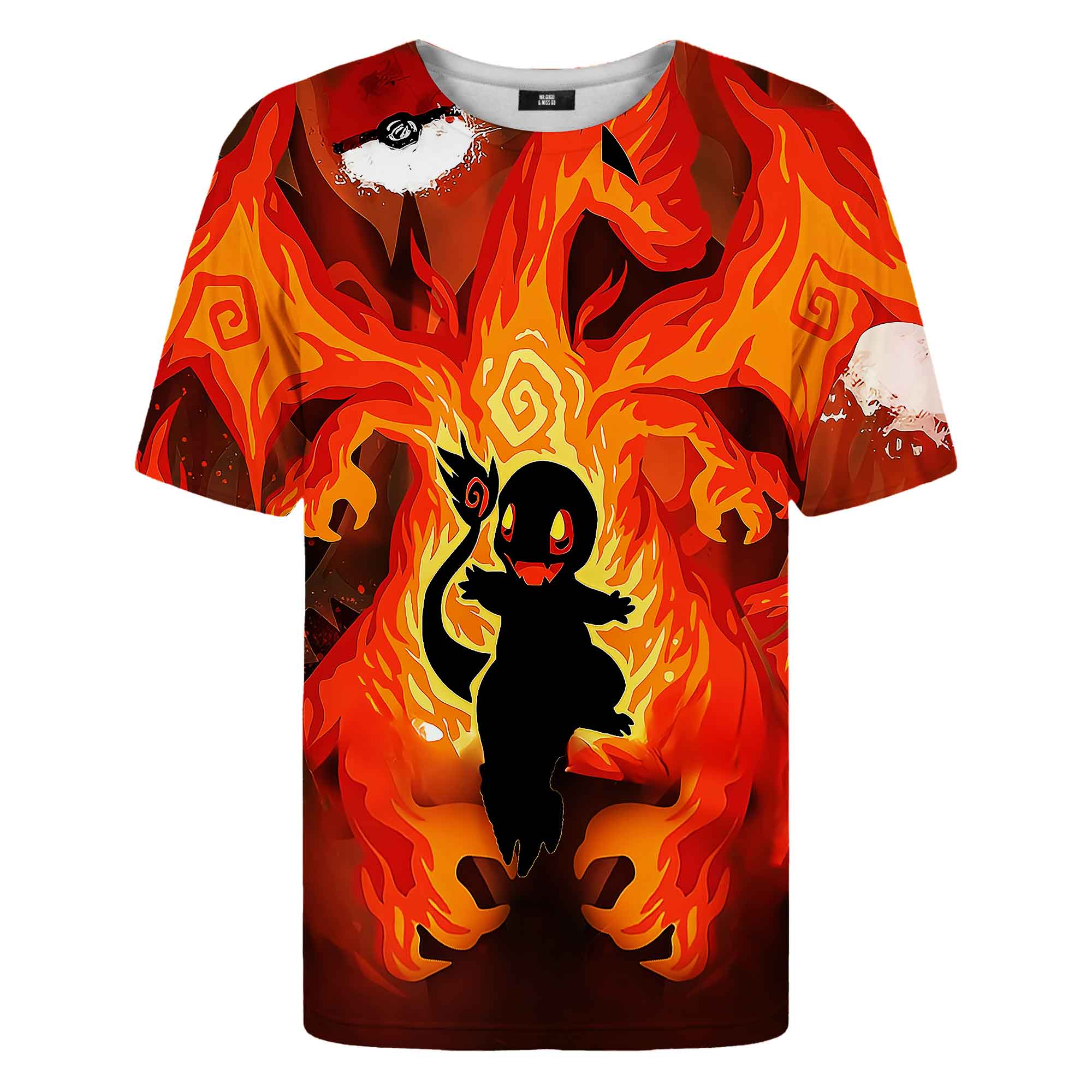 Colorful Cartoon Pokemon T-Shirt