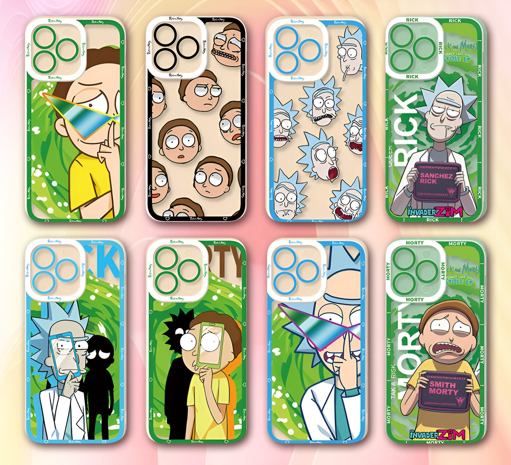 New Original Rick and Morty Phone Case