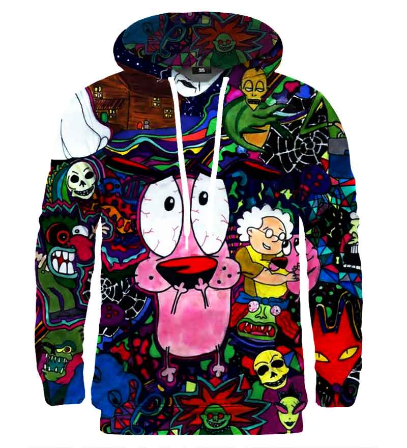 Courage the Cowardly Dog Hoodie