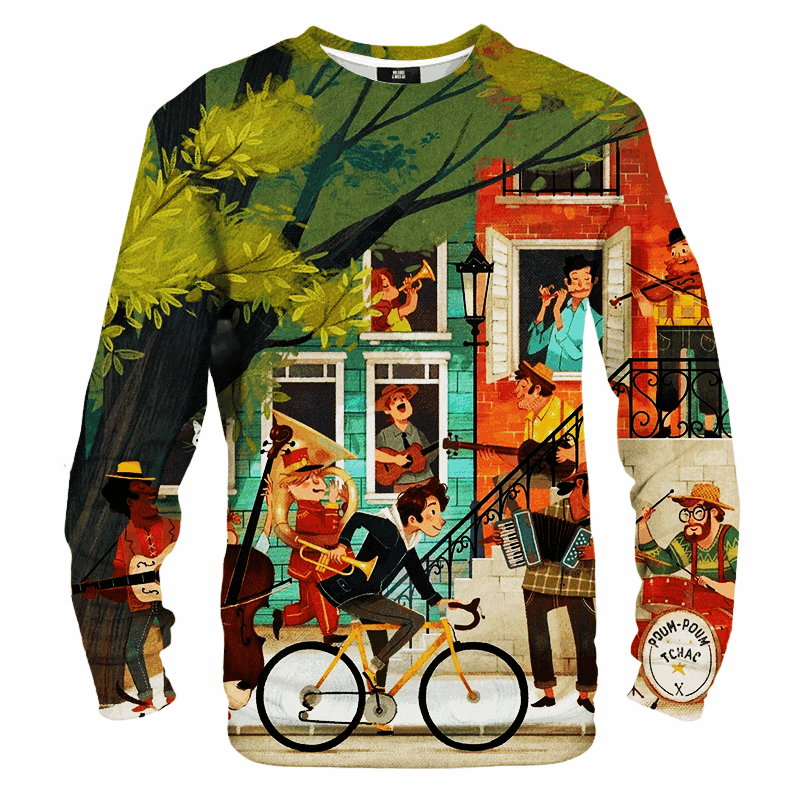 Animal Illustration Long Sleeve