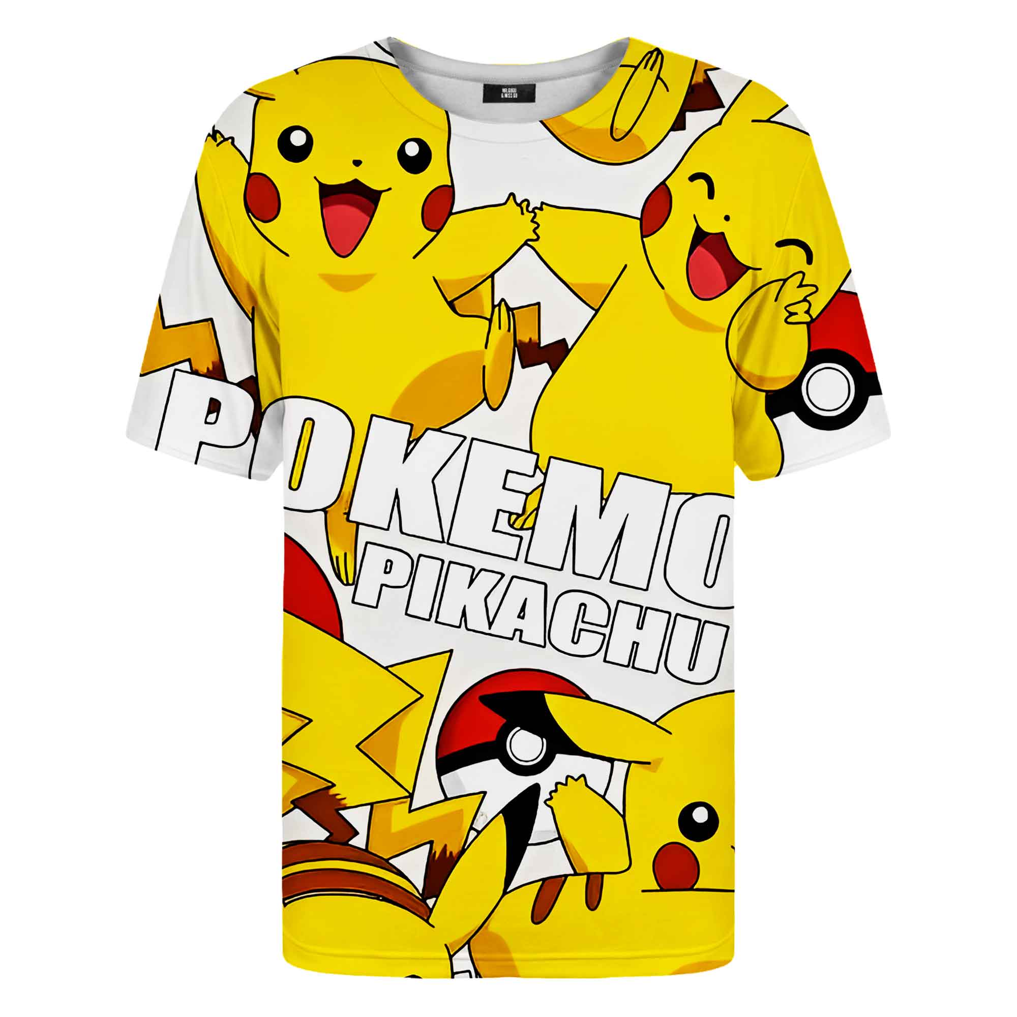 Colorful Cartoon Pokemon T-Shirt