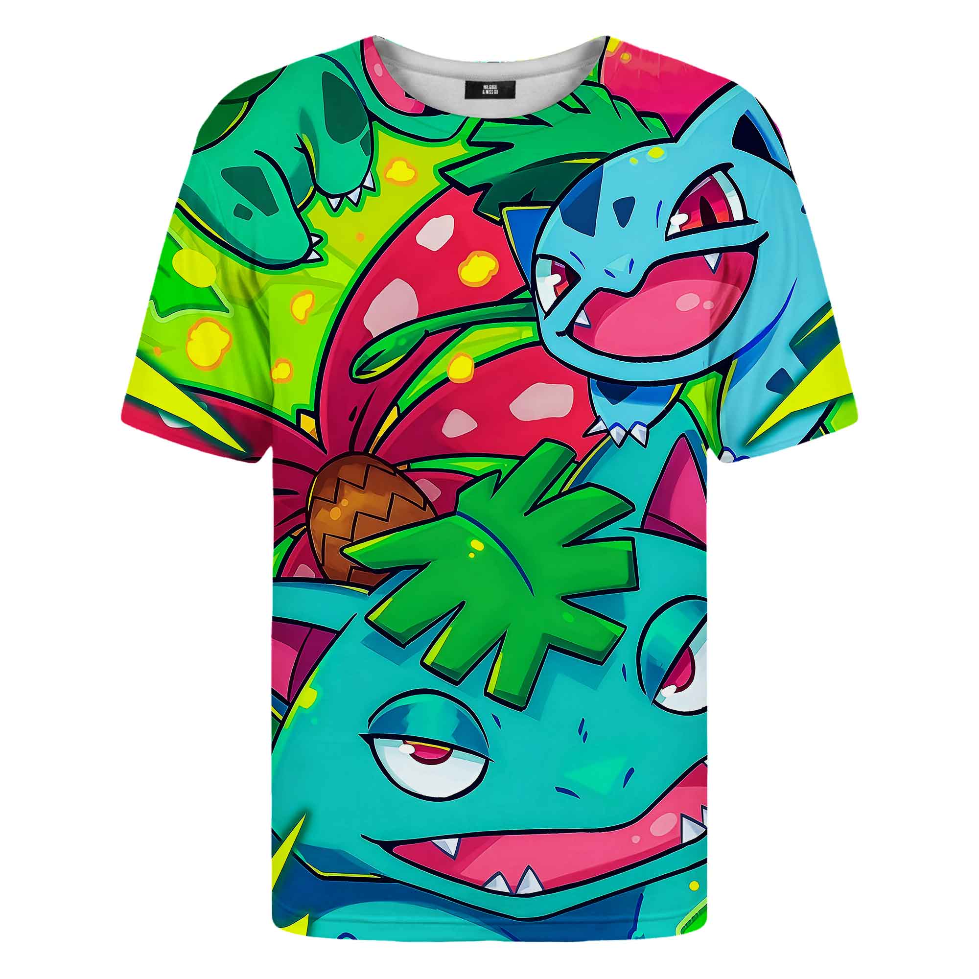 Colorful Cartoon Pokemon T-Shirt