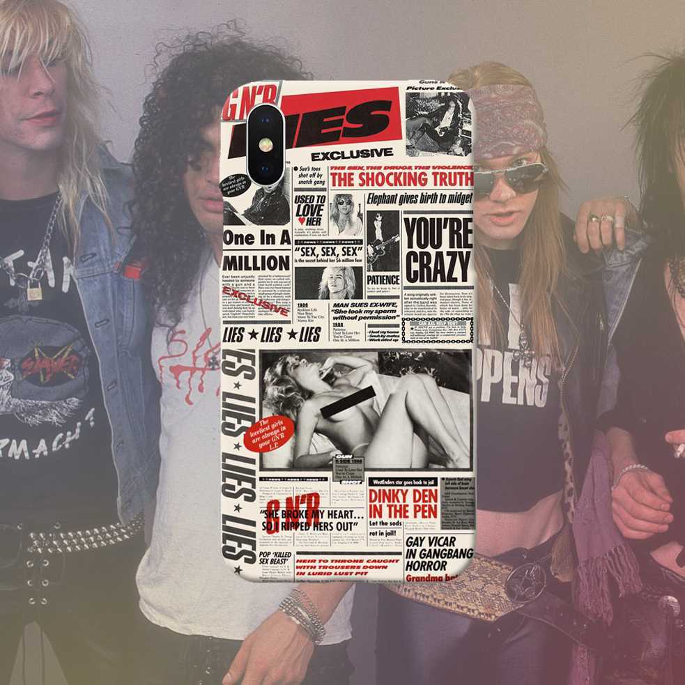 new original Guns N' Roses phone case