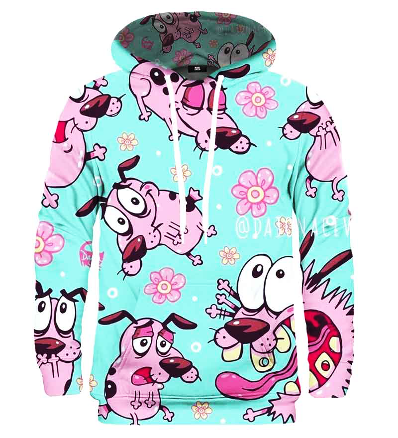 Courage the Cowardly Dog Hoodie