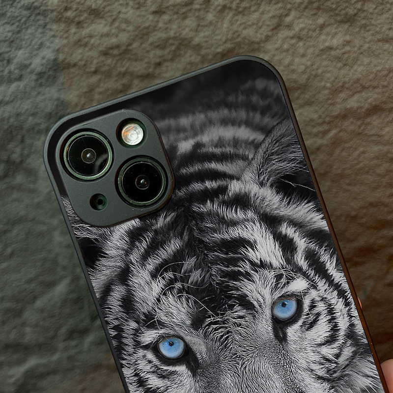 original tiger glass phone case