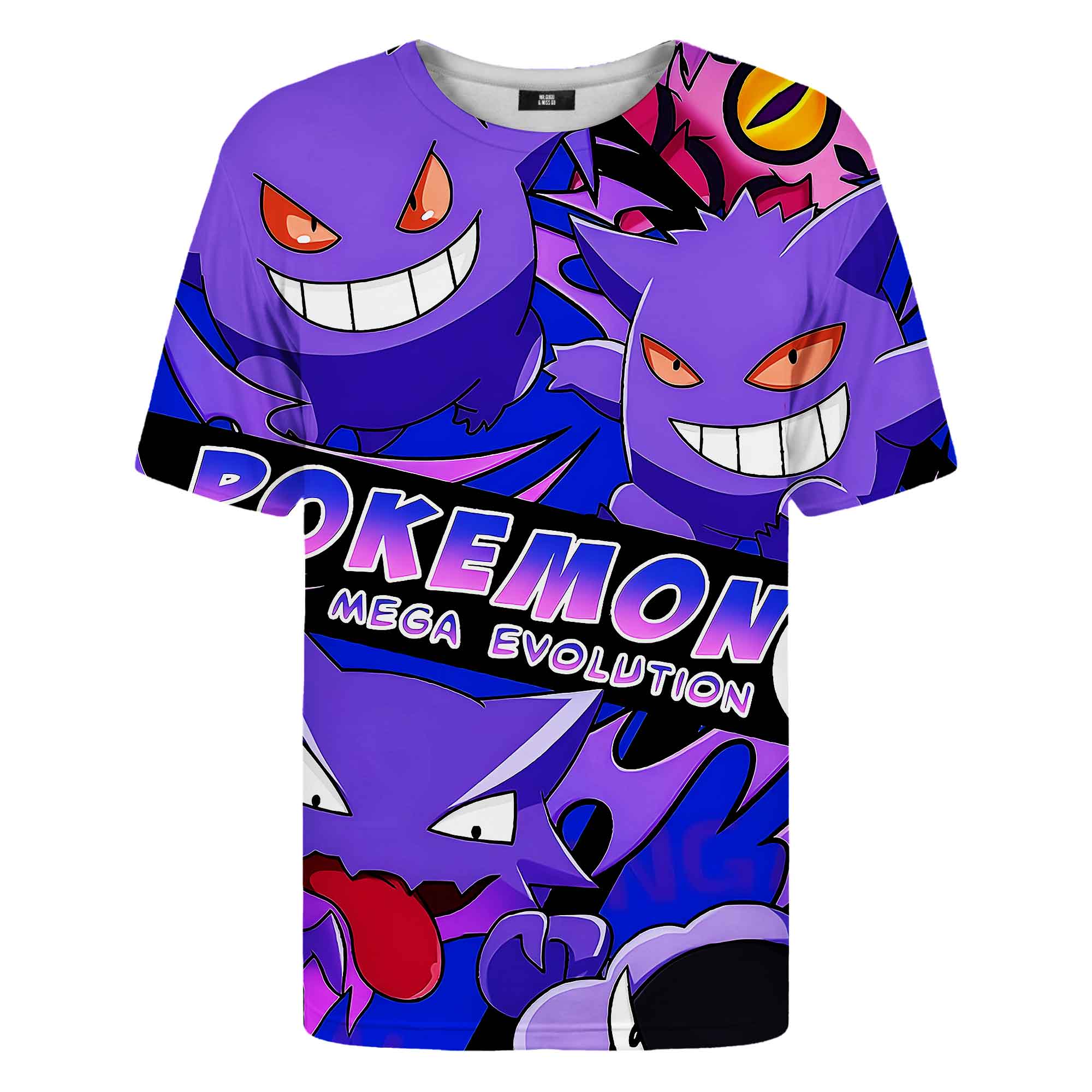 Colorful Cartoon Pokemon T-Shirt