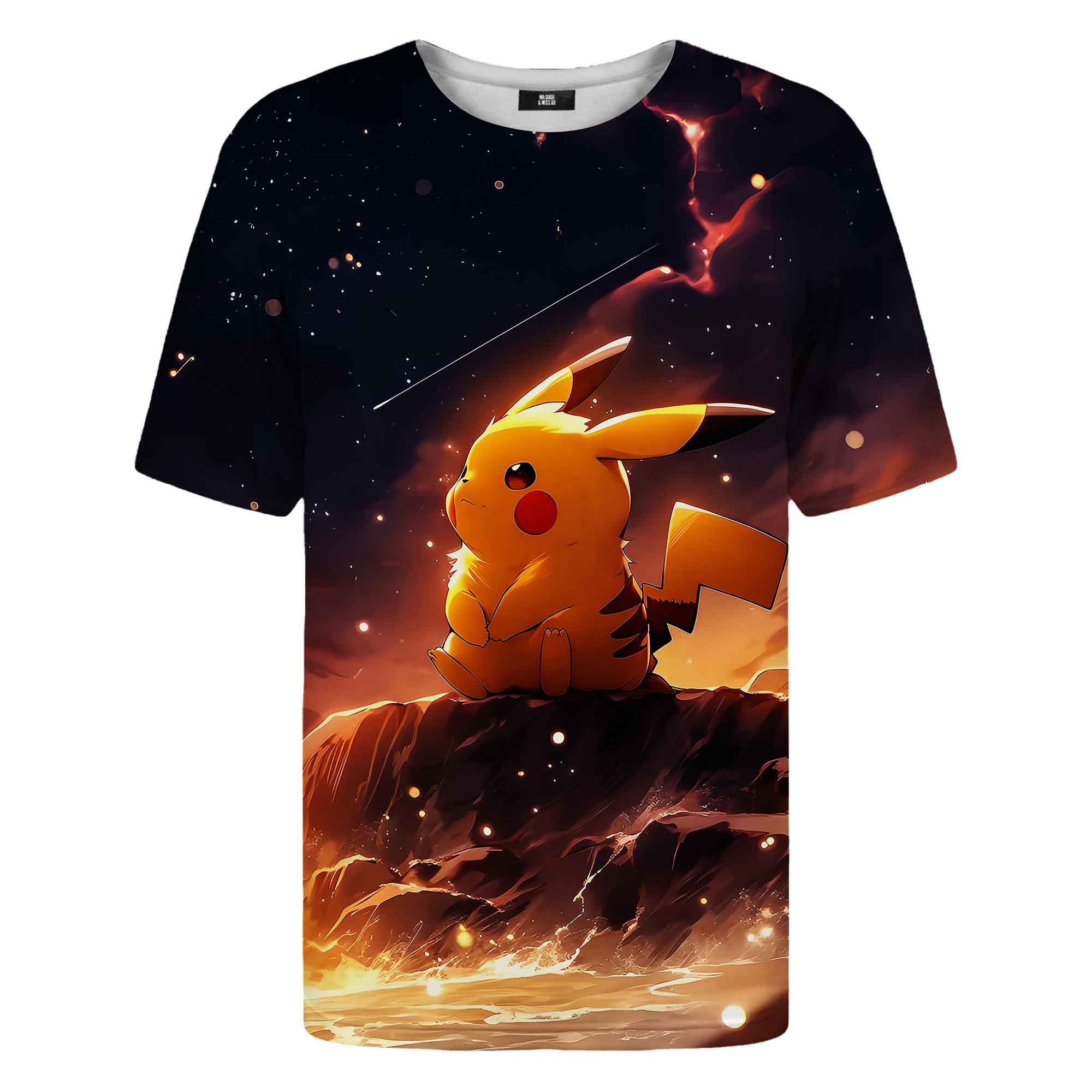 Colorful Cartoon Pokemon T-Shirt