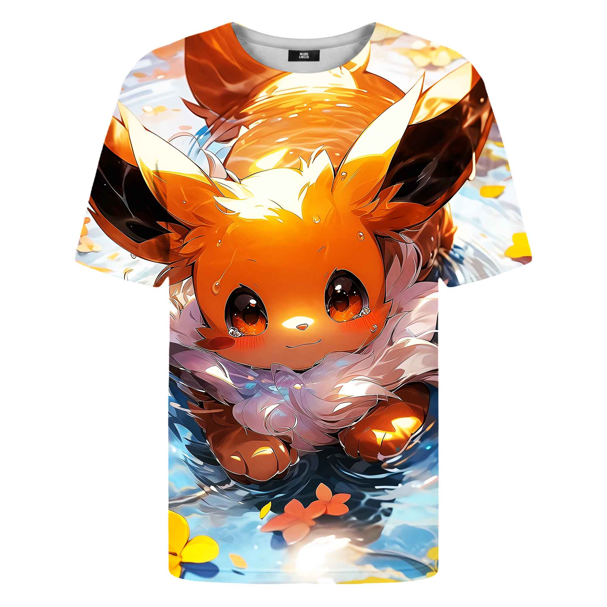 Colorful Cartoon Pokemon T-Shirt