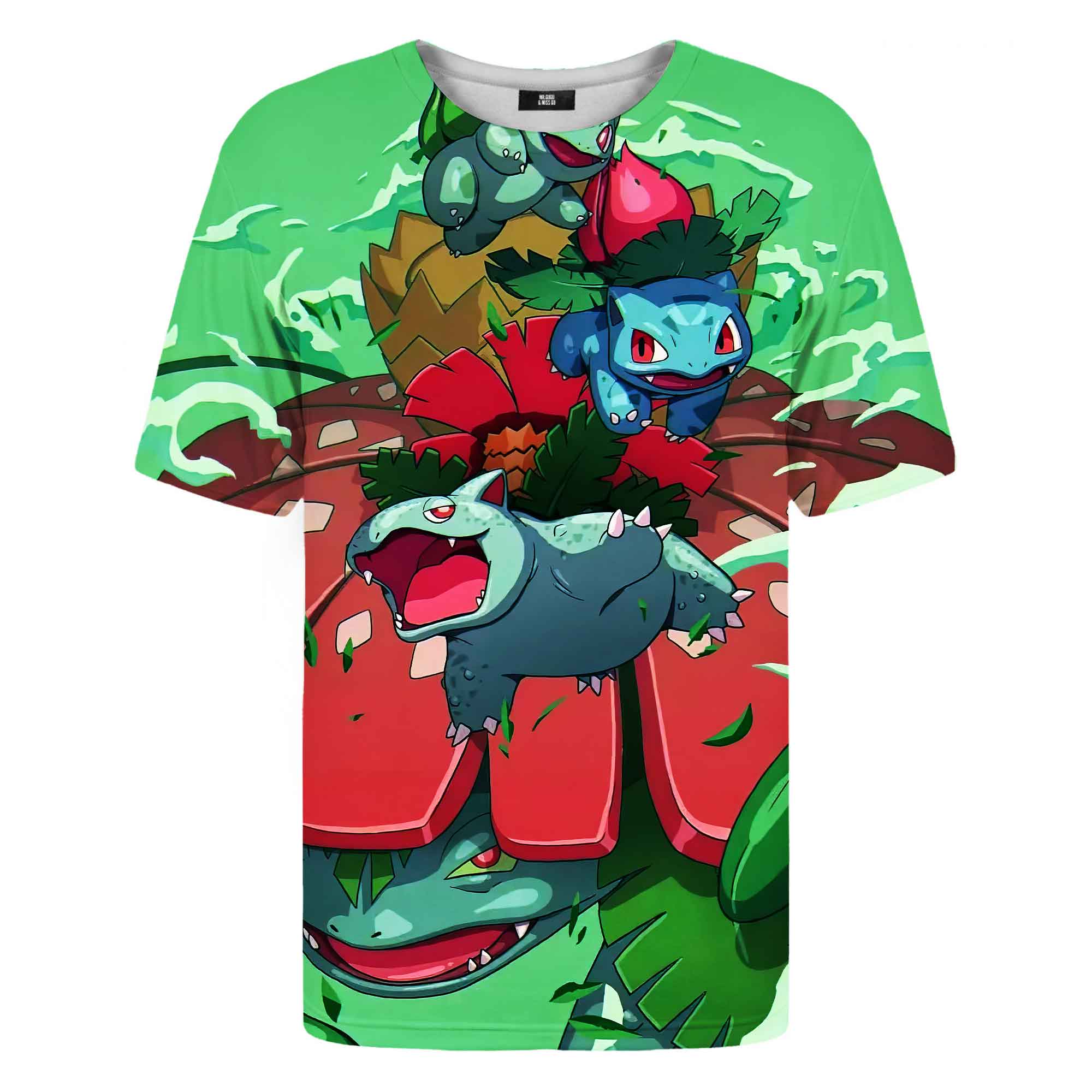 Colorful Cartoon Pokemon T-Shirt