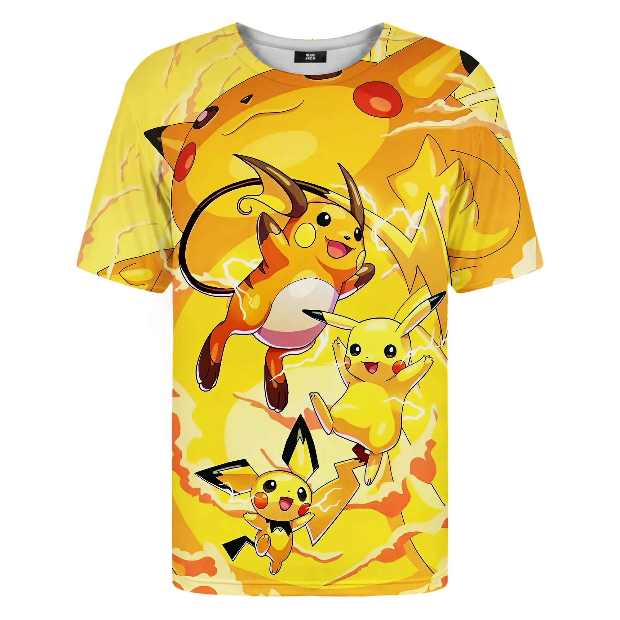 Colorful Cartoon Pokemon T-Shirt