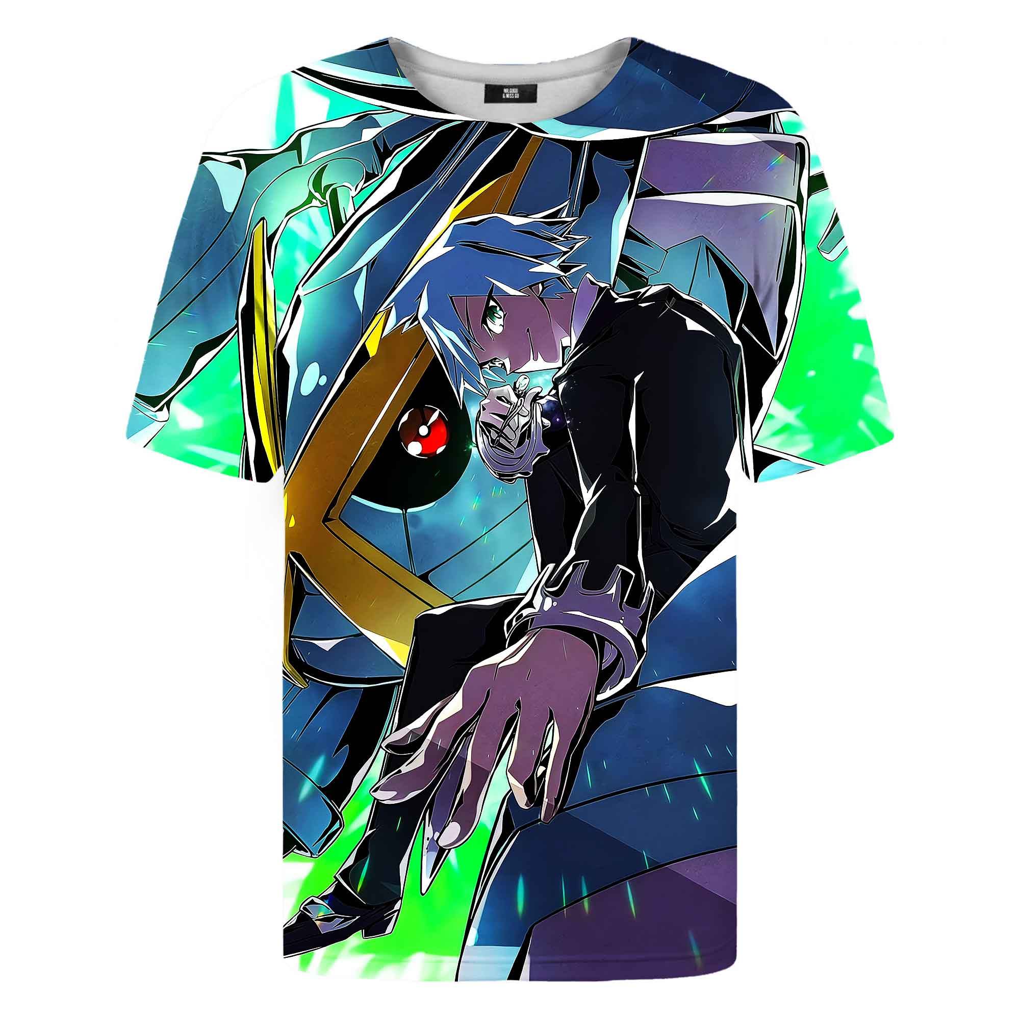 Colorful Cartoon Pokemon T-Shirt